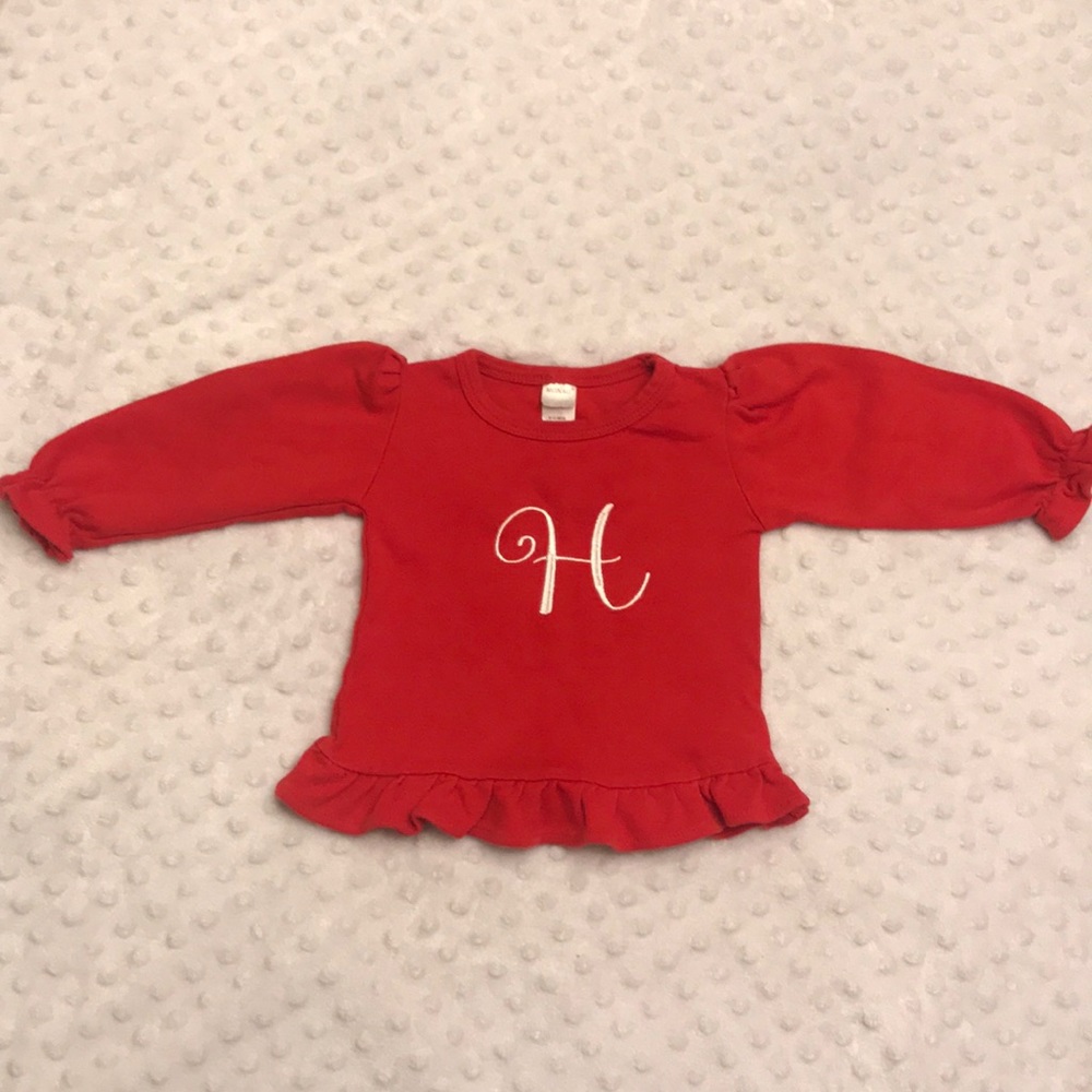 Red ‘H’ Monogrammed shirt